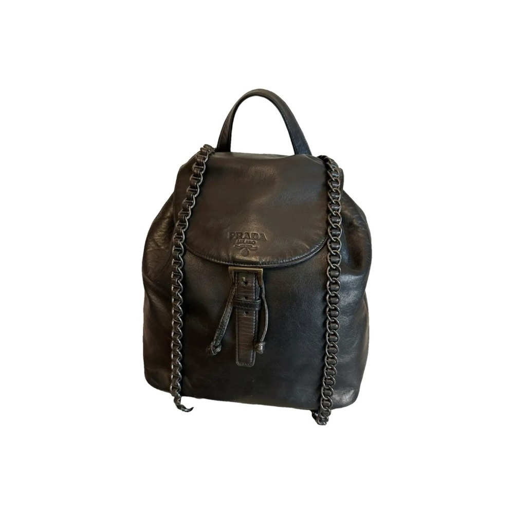 Prada Vintage Nappa Leather Catena Backpack